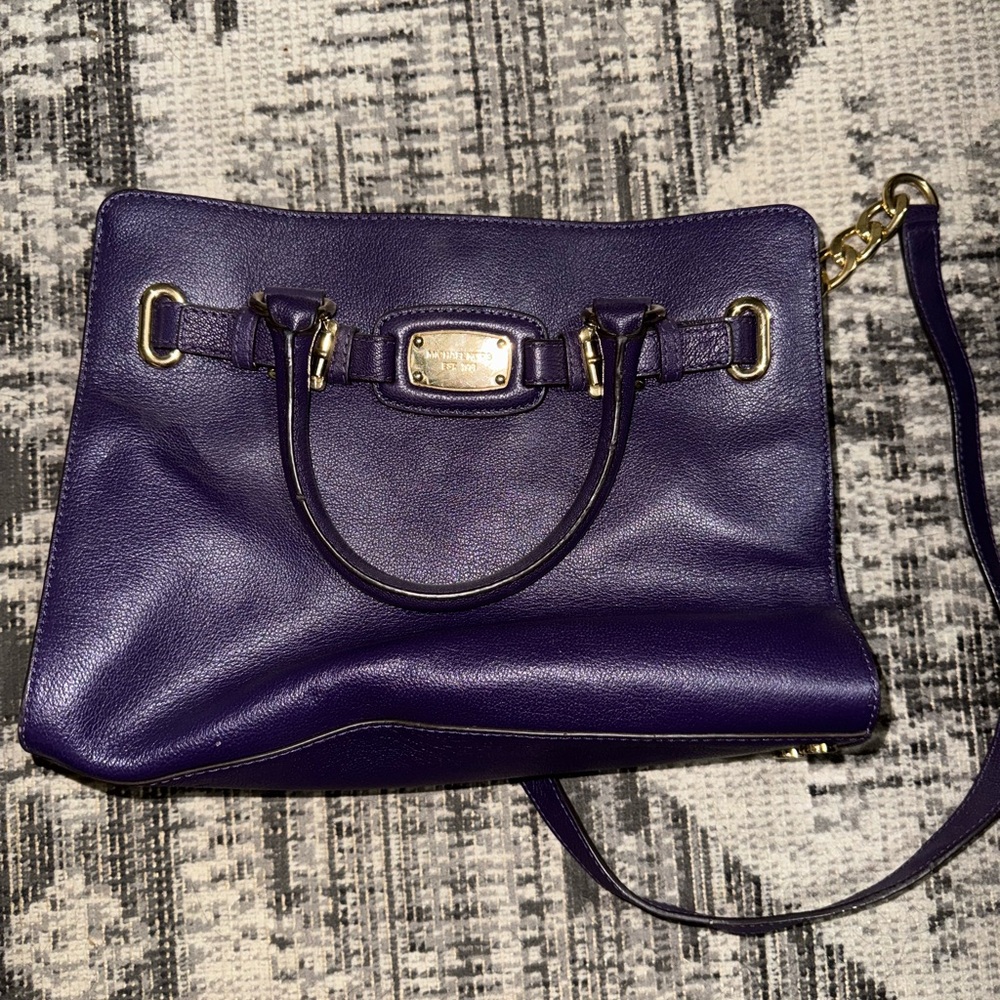 Michael Kors Deep Purple Shoulder Bag